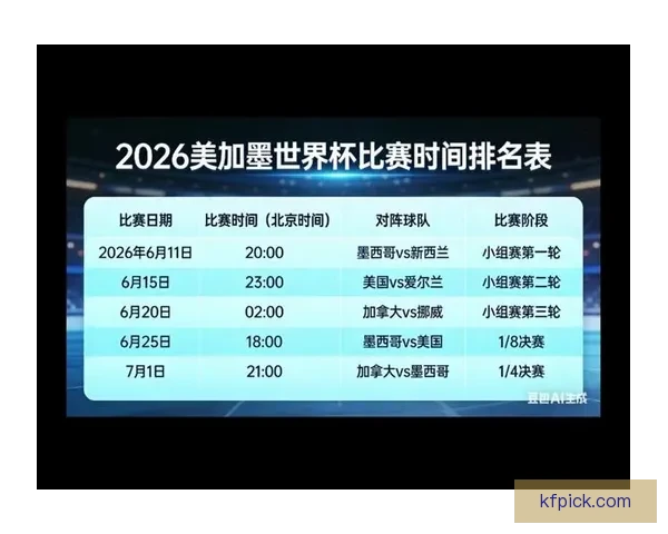 美加墨世界杯夺冠赔率最新分析与热门竞猜趋势解读